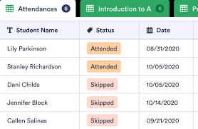 Maybe you would like to learn more about one of these? Attendance Sheets Jotform Tables