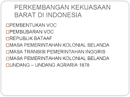 Perusahaan perdagangan belanda ini mengambil alih. Perkembangan Kolonialisme Bangsa Eropa Masa Voc Dan Pasca