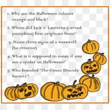 Solve the funny trivia questions and answers printable if you really need to have a fun trivia moment. Halloween Trivia Answers And Winner Halloween Quiz For Kids Hd Png Download 1105x998 1437542 Pngfind