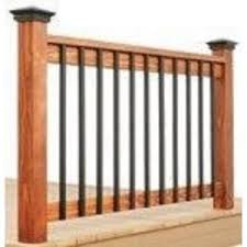 Black Aluminum Deck Railing Home Depot Pegatha 38 1 4 In X 1 In Black Aluminum Face Mount Rectangular Deck Railing Baluster 5 Pack 50170006 The Home Depot Deck Railings Aluminum Balusters Building A Deck