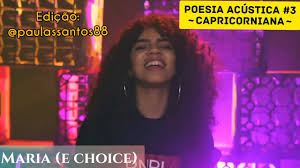 You need to have a strong internet connection to play music. Poesia Acustica 3 Parte Da Maria Youtube