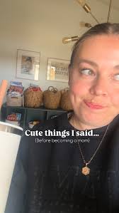 She was beauty, she was grace, she was naive. 🤪, What was something you  swore you would never do before becoming a mom and now you’re like…🤷🏼‍♀️,  ., ., ., #momlife #sahm #momhumor #toddlermomlife