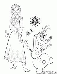 Disegni Da Colorare Anna E Olaf