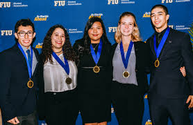 Exact award amounts vary based on the number of credits in which a student enrolls each term. The Fifth Cohort Of The Carnival Gold Scholars Received Full Ride Scholarship Awards Chaplin School Of Hospitality Tourism Management
