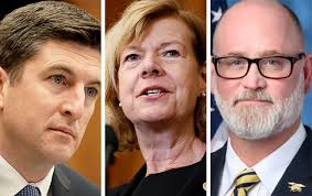 Tammy Baldwin, Bryan Steil and Derrick Van Orden post cash advantages
