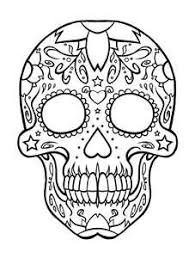 This is a printable pdf file containing 10 coloring pages. Candy Skull Tattoo Skull Coloring Pages Sugar Skull Tattoos Candy Skulls
