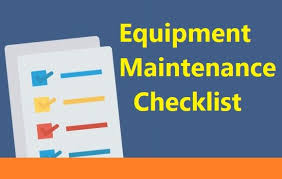 View and download supervisor checklist for free. Equipment Maintenance Checklist Templates 15 Free Docs Xlsx Pdf Formats Samples Examples