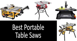 However, you still want your purchase to be innovative. Top 10 Best Portable Table Saws 2021 Buyers Guide