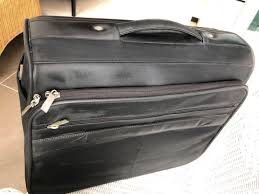 1 outer zipped slot, ipad size, nylon, leather trimming. Barry Smith Leather Bag Men S Fashion Bags Wallets Briefcases On Carousell