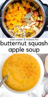 Slow Cooker Instant Pot Butternut Squash Soup Recipe In 2020 Butternut Squash Recipes Butternut Squash Soup Easy Pot Recipes