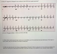 Solved 2 Calculate The Heart Rate In Bpm That Would Sh