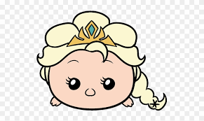 Tsum tsum colouring sheets free printable â mama geek. Elsa Tsum Tsum Coloring Pages Free Transparent Png Clipart Images Download