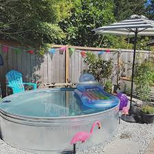 They're a fun, rustic throwback to good ol' country living. The Top 68 Stock Tank Pool Ideas