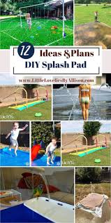 Get this water sprinkler splash pad for $10.19 (best price!) when you enter promo code wxh5pgfx at checkout. 12 Diy Splash Pad Ideas To Build For The Kids