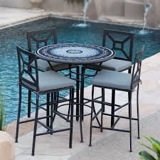 Bar tables are not just specific tables meant to be used in bars as the name suggests. Knf Bar Tables 30 42 Aluminum Mosaic Create A Set Iron Accents