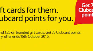 App store & itunes gift code. Tesco Gift Card Promotion 75 Clubcard Points 180 Avios For 25 Spend Insideflyer Uk