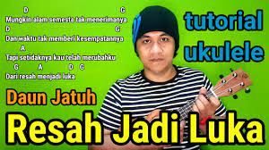 Resah Jadi Luka Daun Jatuh Chord Gampang Ukulele Youtube