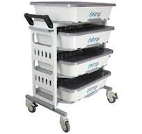 Medical trolley - Detro - Detro Healthcare - for endoscopes ...
