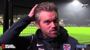 MATCH REACTION: Daryl McMahon Post Boreham Wood