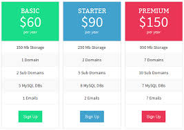 Design A Professional Comparison Chart Pricing Table Within