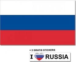 Vlag van 100% polyester afmeting; Bol Com Russische Vlag Met 2 Gratis Rusland Stickers