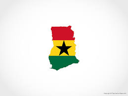 Ghana map and satellite image. Vector Map Of Ghana Flag Free Vector Maps