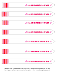 The free printable includes ten colorful jokes to brighten up a brown bag lunch. Valentine S Day Ideas With Free Printable Labels For Test Tubes And Treat Bags The Gunny Sack