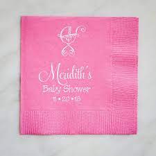 Personalized Baby Shower Napkins Custom Baby Shower Napkins Etsy