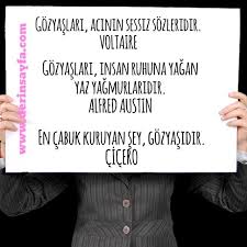Gozyaslari Ile Ilgili Guzel Sozler Guzel Soz Ozlu Sozler Dusunceler