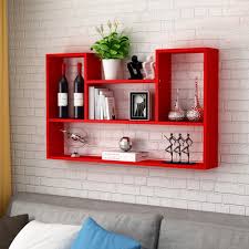 White shaker cabinets adorned with brass pulls are fitted beneath white styled bookshelves. Inspirational Living Room Ideas Living Room Design Hanging Cabinet For Small Living Room