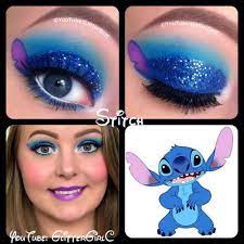 Stitch Makeup :D | Disney inspired makeup, Stitches makeup, Disney eye  makeup