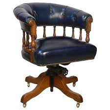 oak captains desk chair 1stdibs com vintage office chair game room chairs desk chair