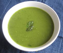 This Creamless Cream Of Asparagus Soup Tastes Like Spring Distilled Recipe Asparagus Soup Cream Of Asparagus Soup Detox Recipes