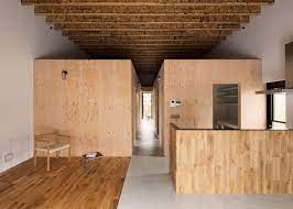 Wooden Boxes Define Rooms And Mezzanines In Loft House By Capd Meuble Cube Maison Japonaise Design De Maison Contemporaine