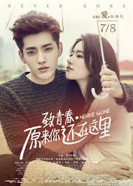Kris Holds Liu Yifei Close In His Embrace For Never Gone Poster Korean Drama Tv Kris Wu Movies Chines Drama