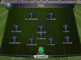 Arsenal und psg sind angeblich interessiert. Fifa 15 Beste Aufstellung Fur Paris St Germain Alle News Aus Dem Fussball Und Der Welt Des Sports Kicker