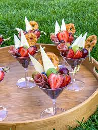 Charcuterie And Cheese Cups Served In Martini Glasses Available For Local Pickup In Glenview Or D In 2021 Party Food Appetizers Charcuterie Recipes Party Food Platters