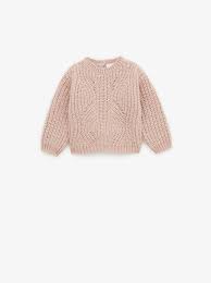 Zara Cocuk Orgu Kazak Stylische Kids Kind Mode Baby Pullover
