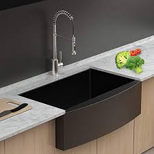 lordear 33 inch black farmhouse sink