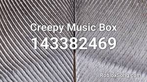 For this artist we have 132 music codes thus far. Creepy Music Box Roblox Id Music Code Youtube