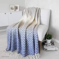 Unser team an produkttestern hat viele verschiedene produzenten unter die lupe genommen und wir zeigen unseren lesern hier die. Linen Cotton Warme Decke Wolldecke Bunt Wohndecke Kuscheldecke Aurora 100 Reine Neuseeland Wolle Gelb Senf Beige 130 X 170cm Sofa Decke Wolldecke Decke