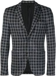 Black And White Checkered Suit Jacket Fendi Checkered Blazer Farfetch Blazer Fashion Mens Fashion Suits