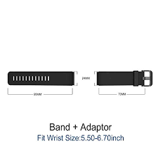 Simpeak Bands Compatible With Fitbit Blaze Silicone Replacement Band Strap Without Frame Case Replacement For Fit Bit Blaze Small Large
