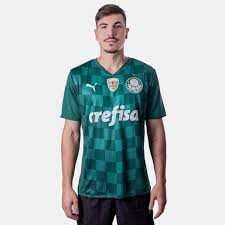 Os dois times se enfrentam novamente na mesma fase após 21 anos. Camisa Puma Palmeiras I 2021 Campeao Libertadores Compre Agora Dafiti Brasil