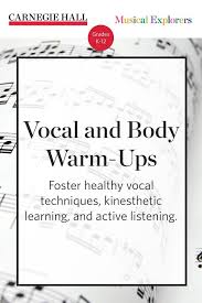 Vocal And Body Warm Ups For K 12 Students Music Teaching Resources Music Curriculum Teaching Music