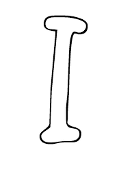 Write Letter I Coloring Page Best Place To Color In 2020 Letter A Coloring Pages Bubble Letter I Bubble Letter Fonts