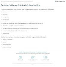 Many were content with the life they lived and items they had, while others were attempting to construct boats to. Quiz Questions And Answers On Zimbabwe Quiz Questions And Answers