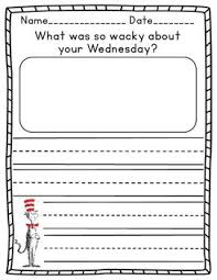 This post is filled with so many creative and engaging dr. Wacky Wednesday Wrting Prompt Writing Prompts For Kids Dr Seuss Preschool Activities Dr Seuss Activities