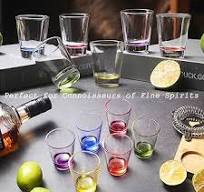 Amazon.com | LOBUBT 6 Pack Shot Glasses Set,1.6 oz Shot ...