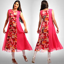 Georgette Umbrella Kurti This One Is The Beautiful Choice For Your Graceful And Charming Look Kurti Designs Trendy Dresses Simple Kurti Designs
